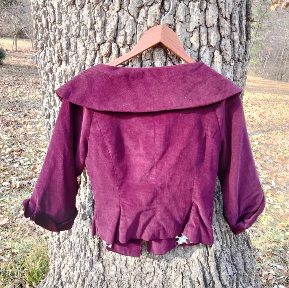 👀 Big Discount!👀Carole Little corduroy jacket in size 6. - Picture 2 of 4